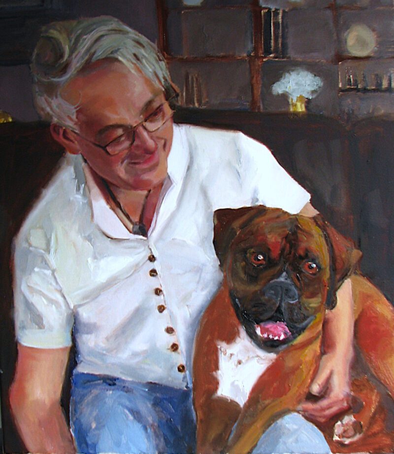 Moje Chłopaki - obraz olejny Katarzyny Williams